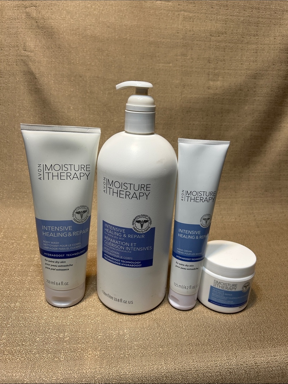 Avon Moisture Therapy Intensive Healing & Repair - Set of 4